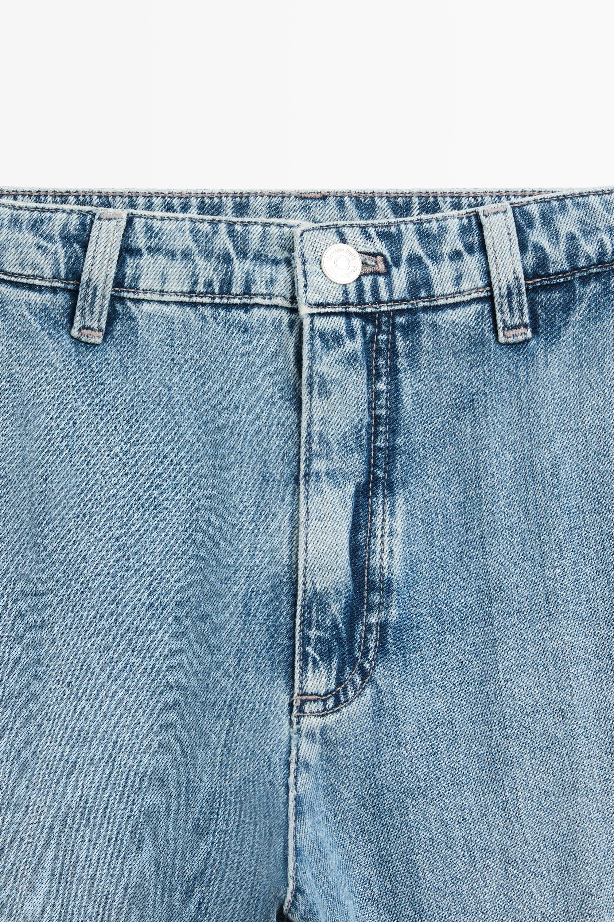 High-waist cropped flare jeans